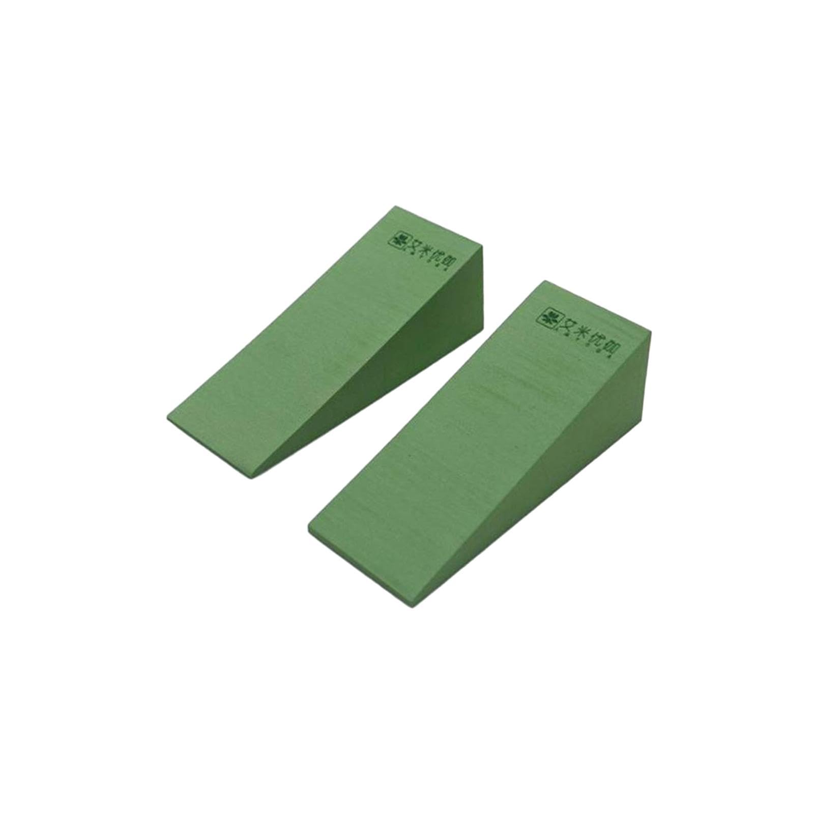 ATORSE 2Pcs Yoga Foam Wedge Nonslip EVA Foam Calf Stretch Slant Board Heel Elevated