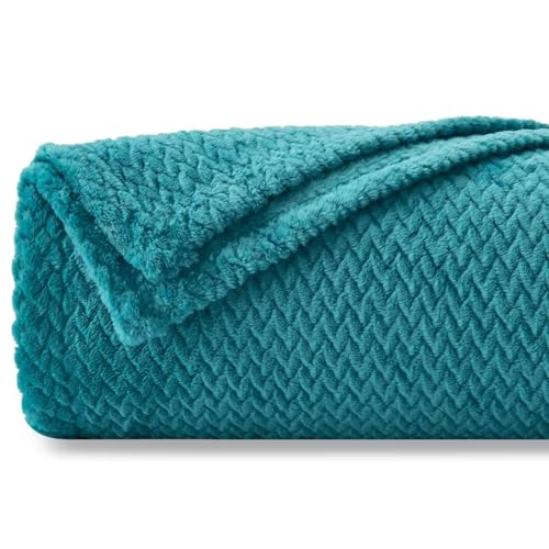 NEWCOSPLAY Fleece Leaves Pattern Throw Blanket, Dark Blue, 50"x60" by NEWCOSPLAY - Used condition - US$14.42