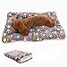 TVMALL Tapis pour Chiens Réversible Matelas Chats Charmant Coussins Chiens Lits Lavable pour Animaux Doux et Confortable Coussin de Canapé Convient à Toutes Les Saisons - Jouets en Peluche Gratuits