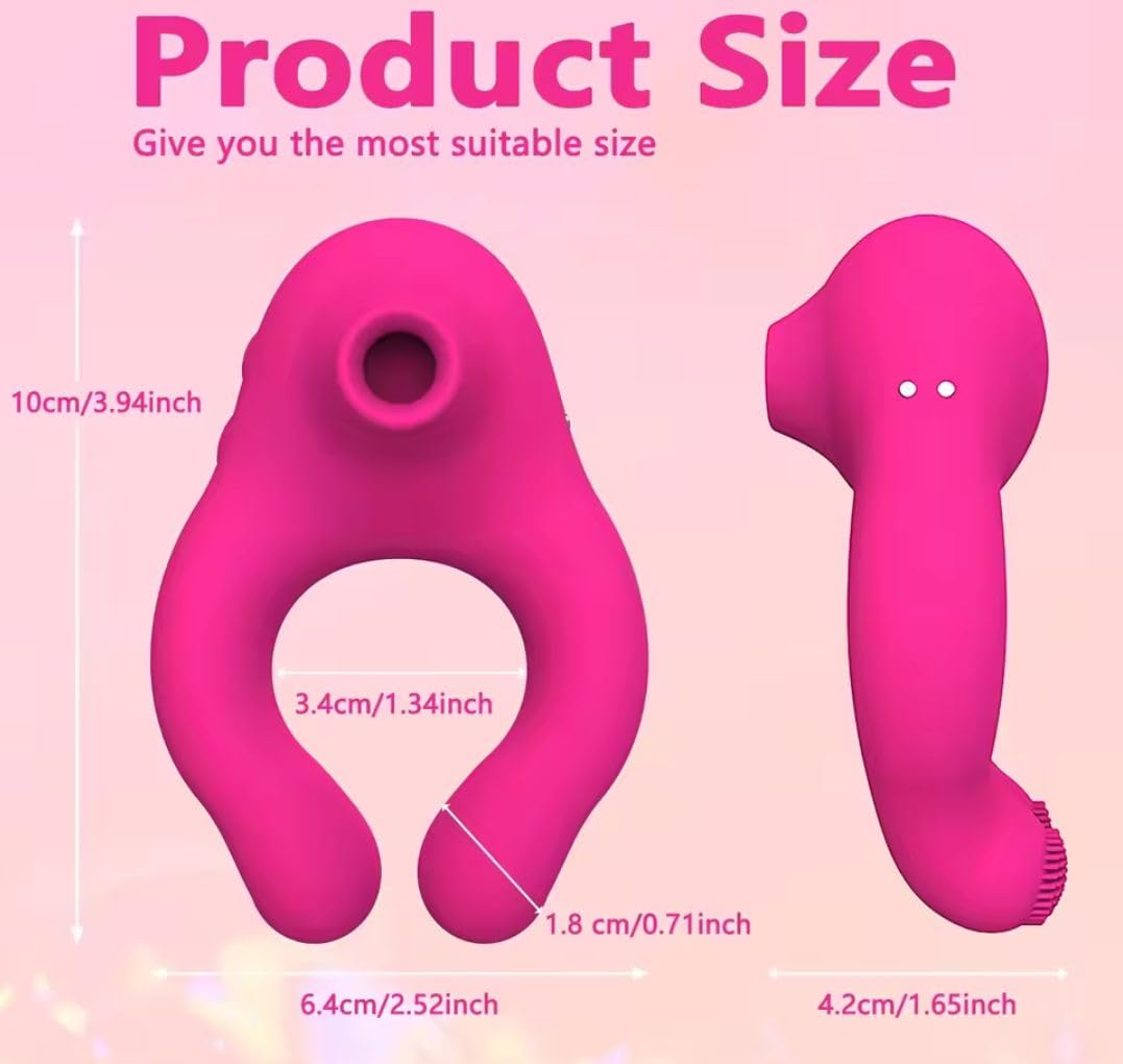 Anillo vibratorio masculino retrae la eyaculación Jūgūȅtȇš Erótìcṏš el más vendido Peņe Ānillo para Parejas, Mujér Ẹsțimulạdór Ŝuçciónạdor de Pezon Hombres jugete de moda, con 7 Modos de Vībraçióņ