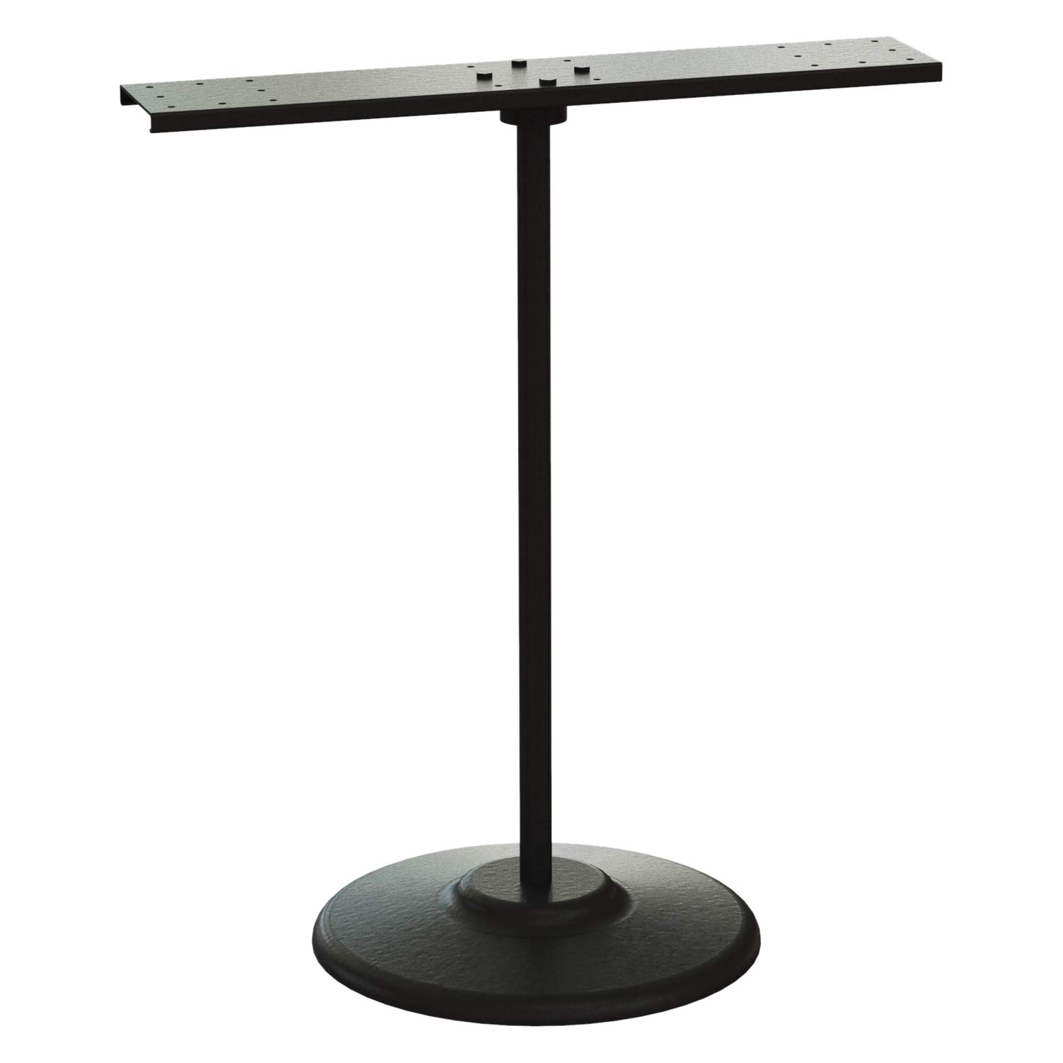 Triple Black Metal Stand for Candy Gumball Bulk Vending Machines