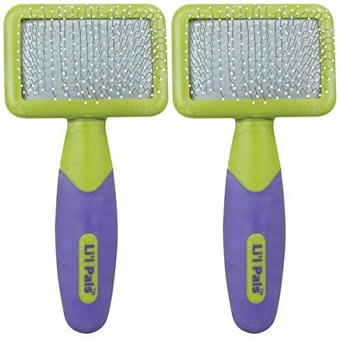 Cat Slicker Brush with Coated Tips Costal Size:Pack of 2