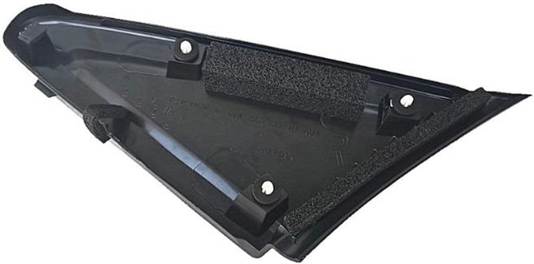 1 Pair Left + Right Car Side Mirror Corner Triangle Cover Trim 75490-TR0-A01，75495-TR3-A01 Fit for Honda Civic 2012 2013 2014 2015 Black
