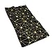 Produktbild tyui7 Gold Fragment Handtuch Gesichtstuch Badezimmer Küche Weiche Mikrofaser Strand Reisetuch 40x70cm für Pool Bad Spa Fitness Schwimmen