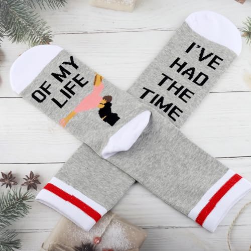 G2TUP Dance Musical Socks Frances & Johnny Fans Gift I've Had The Time Of My Life 80S Movie Socks Dance Merch4