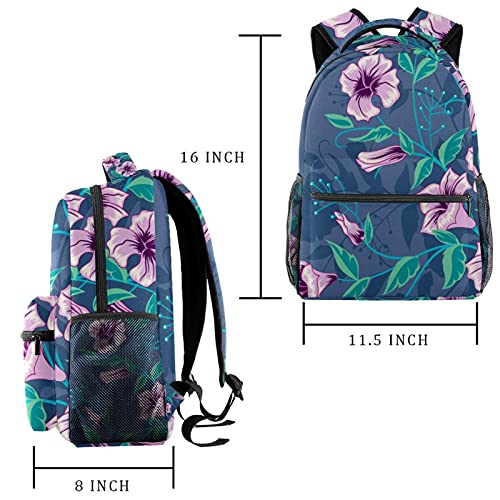 Sac à dos d'écolier ergonomique ordinateur 14" rose aquarelle - 2