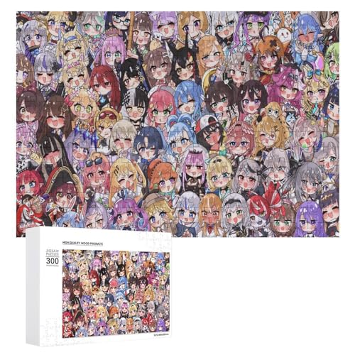 VTUBER �z�����C�u56 �W�O�\�[�p�Y�� �p�Y�� ���W���[ �a�����v���[���g ���蕨 �q��/��l�p ���� �p�Y�� ���S�Ҍ��� �M�t�g �������낢 �������� �G���O�b�Y 300 PCS
