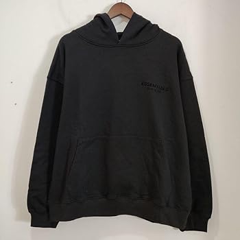 エッセンシャル　パーカー　Mサイズ サイズ比較】ESSENTIALS 新作パーカー 3サイズを体型別に着比べ