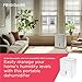 Frigidaire 22-Pint Portable Dehumidifier with Wi-Fi and Energy Star Certification for Small/Medium Rooms, Bedrooms & Bathrooms, Custom Humidity Control, Auto Shut Off, White
