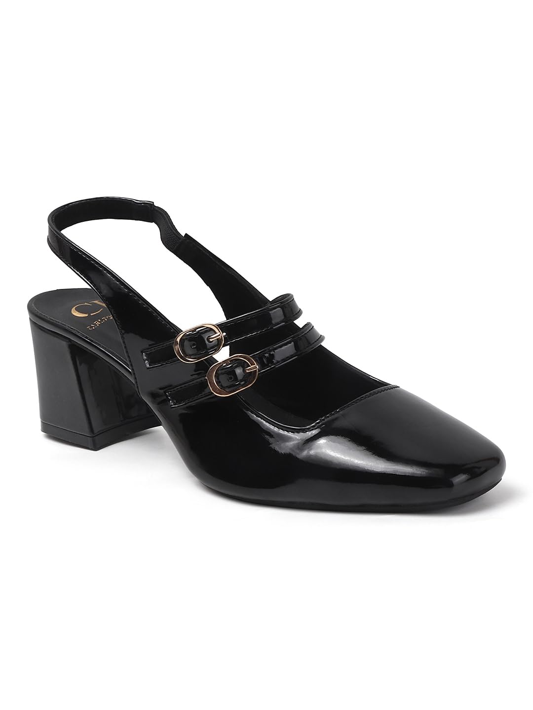 Women Elegant Slingback Block Heel Sandal-image-14