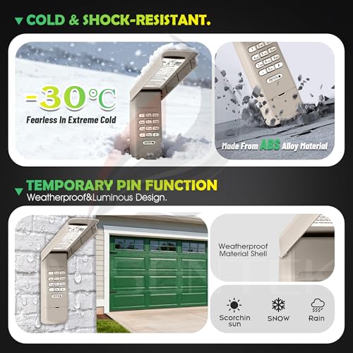 940EV-P2 Wireless Universal Chamberlain Garage Door Opener Keypad【12 Year Warranty】 - Thumbnail 5