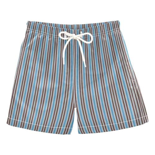 Short de bain garçon en tissu doux et taille élastique