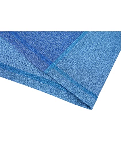 Swisswell Mens Summer Shirts Casual Moisture-Wicking Polo Shirts Color Block Mesh T-Shirts Indigo Blue,2Xl #TOP5