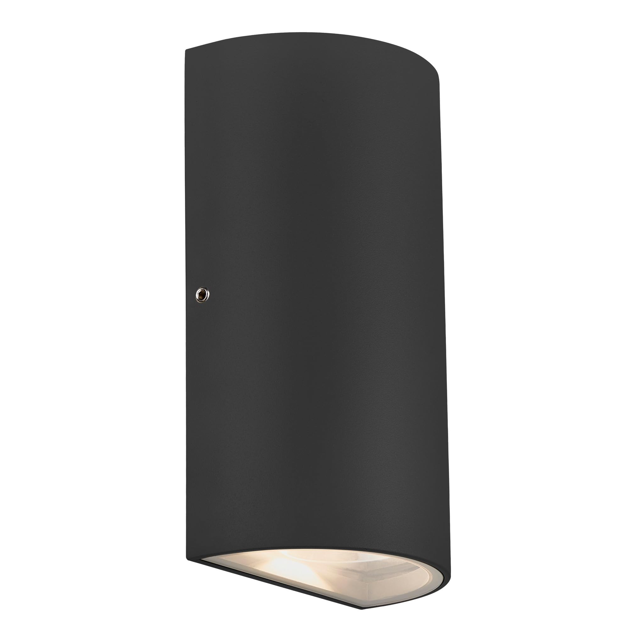 Nordlux Rold Black Round Wall Light - Modern Design