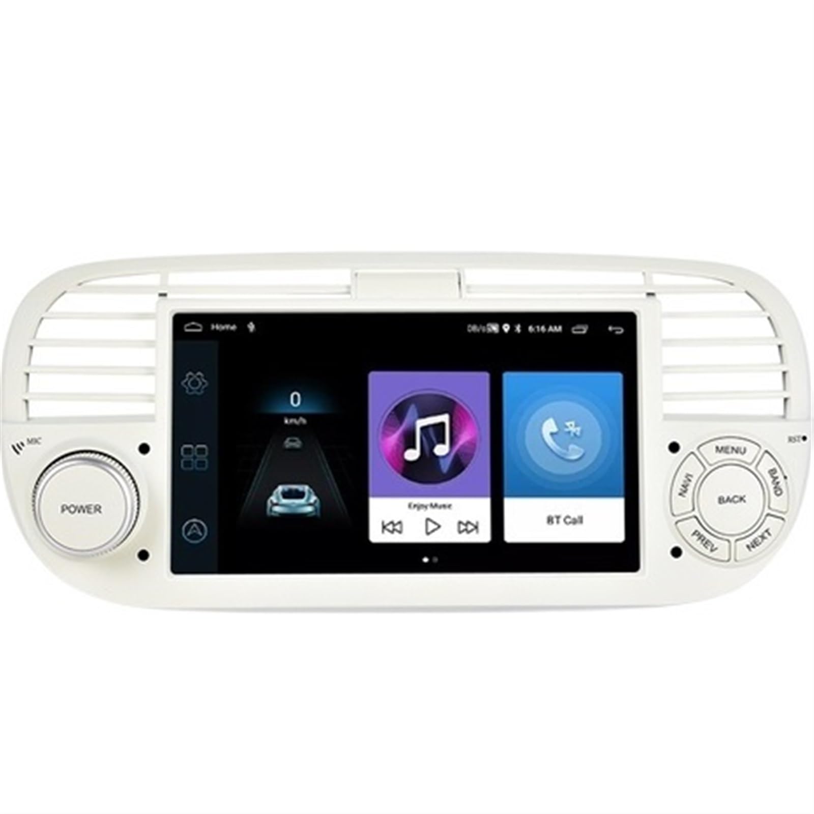 Nawigacja satelitarna Radioodtwarzacz samochodowy Odtwarzacz multimedialny Auto WIFI Nawigacja GPS(1 16G WE CAM)