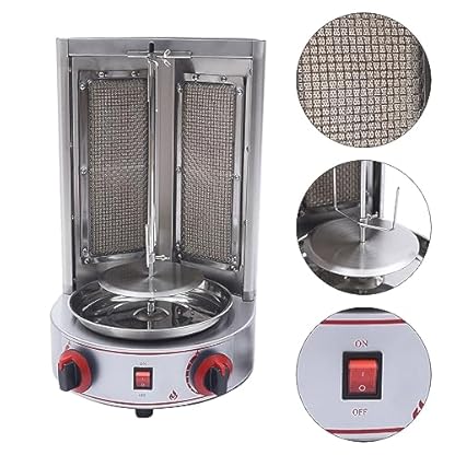 DöNergrill FüR Zuhause 3000w HäHnchengrill Drehspieß-/Tischgrill Mie 1m Stromkabel Edelstahl Gyrosgrill FüR Restaurant Snack Shop Und Hotels – Bild 7