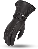 Vista 1 de First Mfg Co - Tarraco - Women's Motorcycle Biker Riding Black Leather Gloves