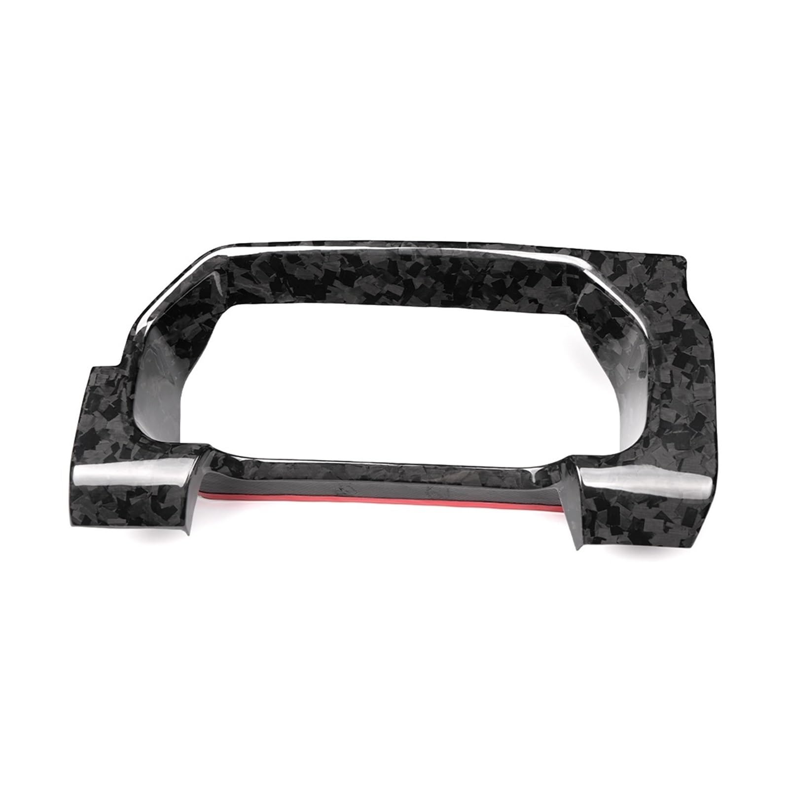 Interior Trim for F150 for F 150 for Raptor 2024 2025 Car Interior Center Console Speedometer Panel Cover Sticker Trim Cover Trim Sticker(Forged Carbon)
