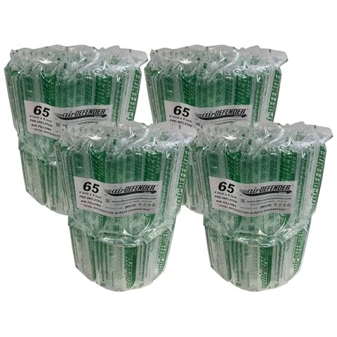 260 count 4x8 airDEFENDER MAXX air pillows 32 gallon 4.26 cubic feet void fill cushioning shipping packing package Cover