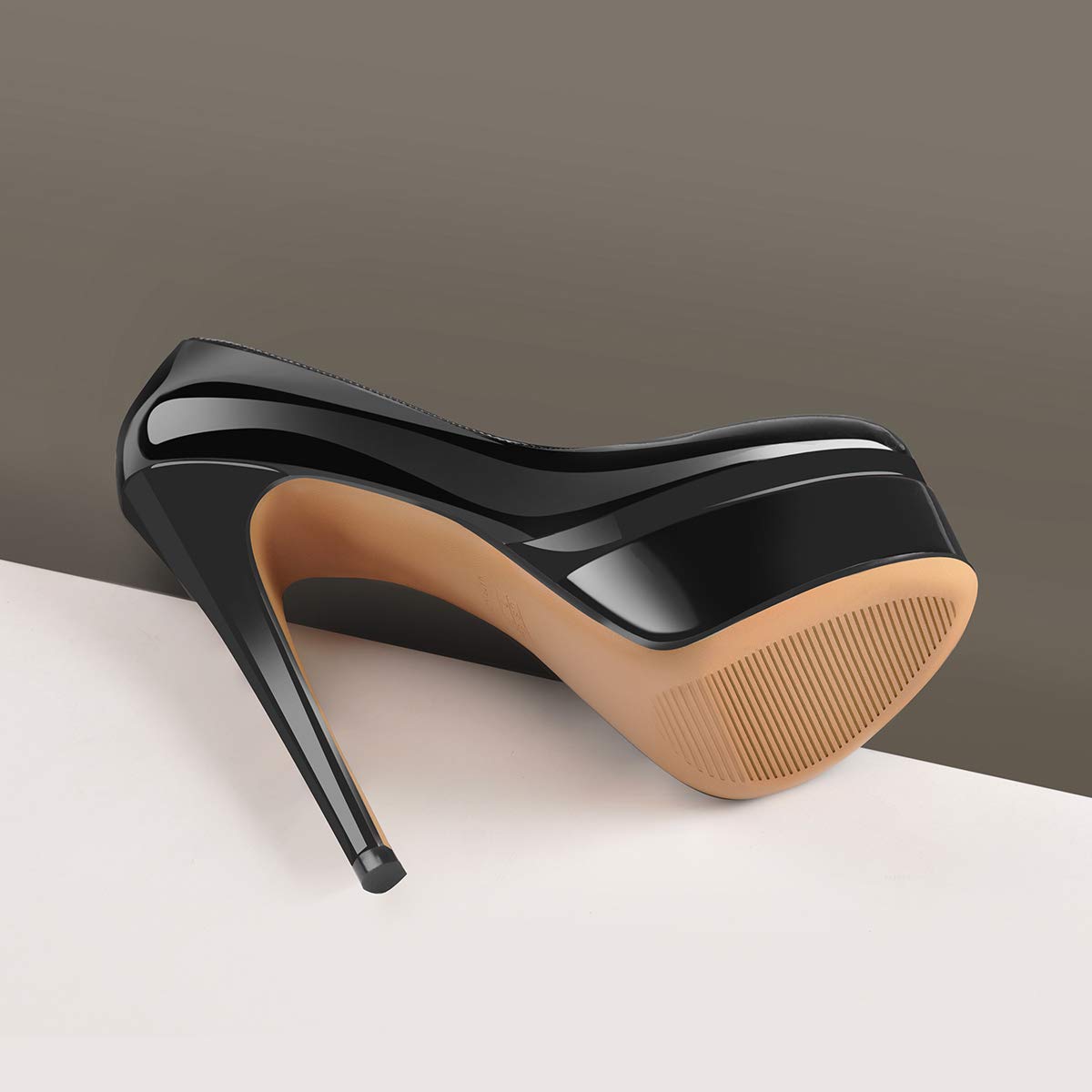 MissHeel Escarpins à double plateforme, talons hauts