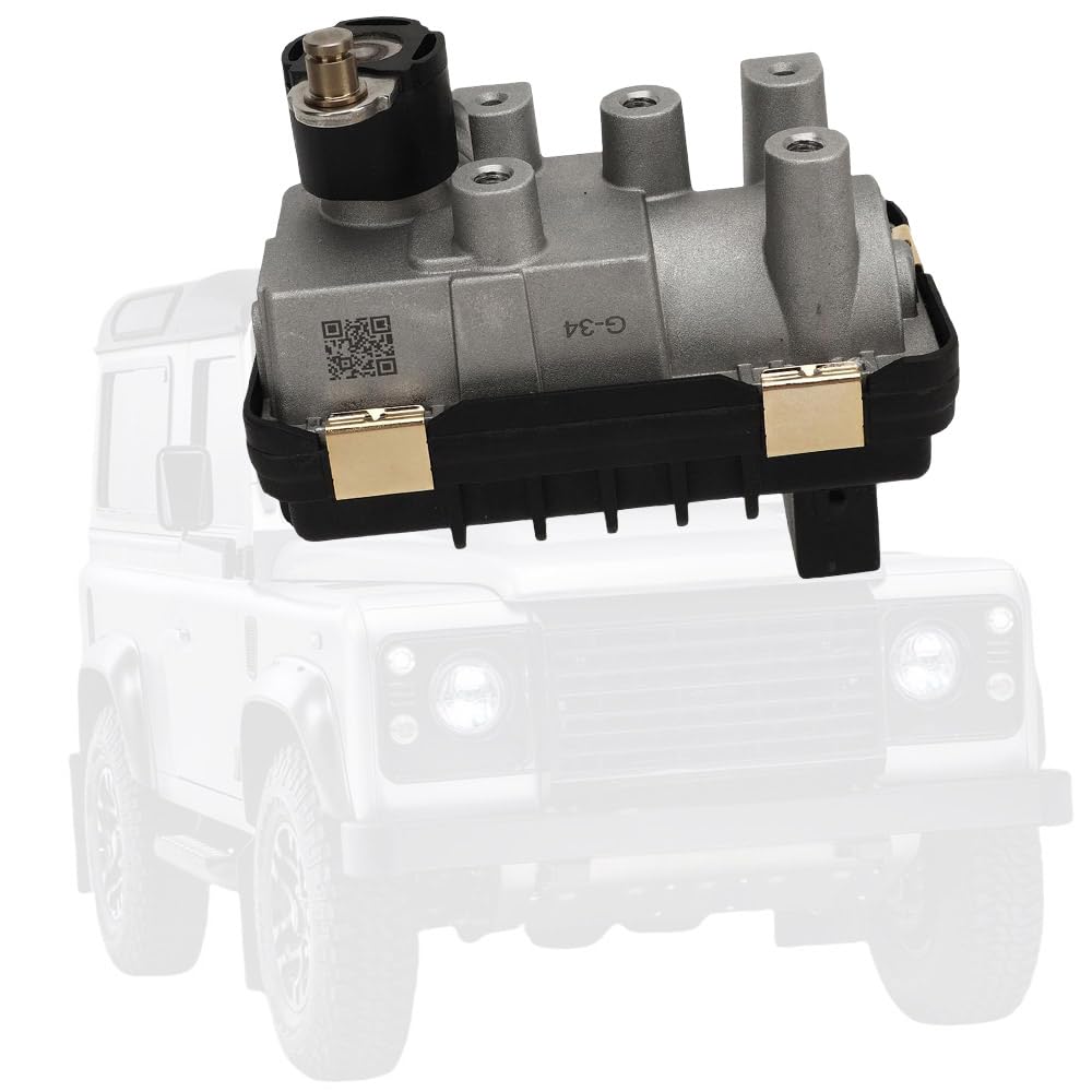 JWRET Turbo Electric Actuator, 752610, G-34, 752610-5032S Turbocharger Actuator, for Ford Transit Defender 2.4 TDCi 2006–2014 Turbocharger Electric Actuator,1 Piece