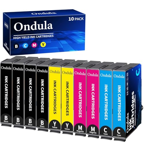 Ondula 503XL Cartouches d’Encre Compatibles avec Epson 503XL Multipack pour Expression Home XP-5200 XP-5205 Epson Workforce WF-2960 WF-2965 WF-2960DWF WF-2965DWF (4...