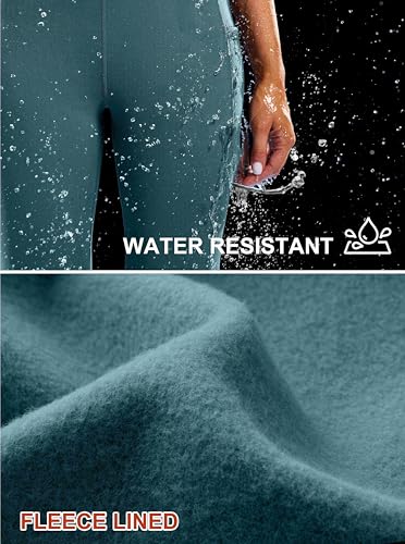 G Gradual Women's Fleece Lined Pants High Waist Winter Thermal Warm Flare Leggings Hiking Yoga Pants Women with Pockets4