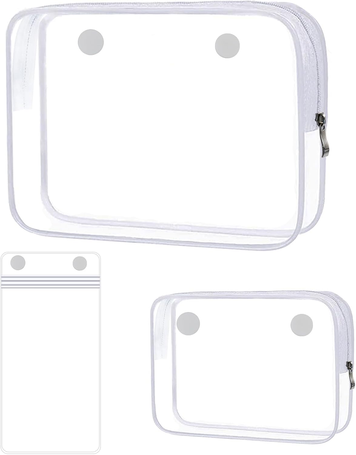 Chokoter Beach Bag Insert Pouch, 3 Packs Inner Bags for