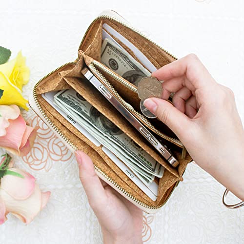 Porte-monnaie en liège écoresponsable pour femme mode éthique et respectueuse - 4