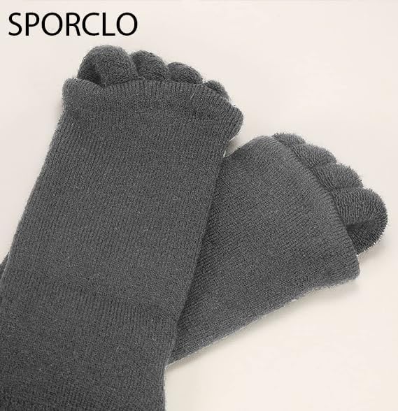 Miniatura 4 de SPORCLO Calcetines separadores de dedos, calcetines de alineación de pies, espaciadores de dedos de atención médica, corrector de juanetes,