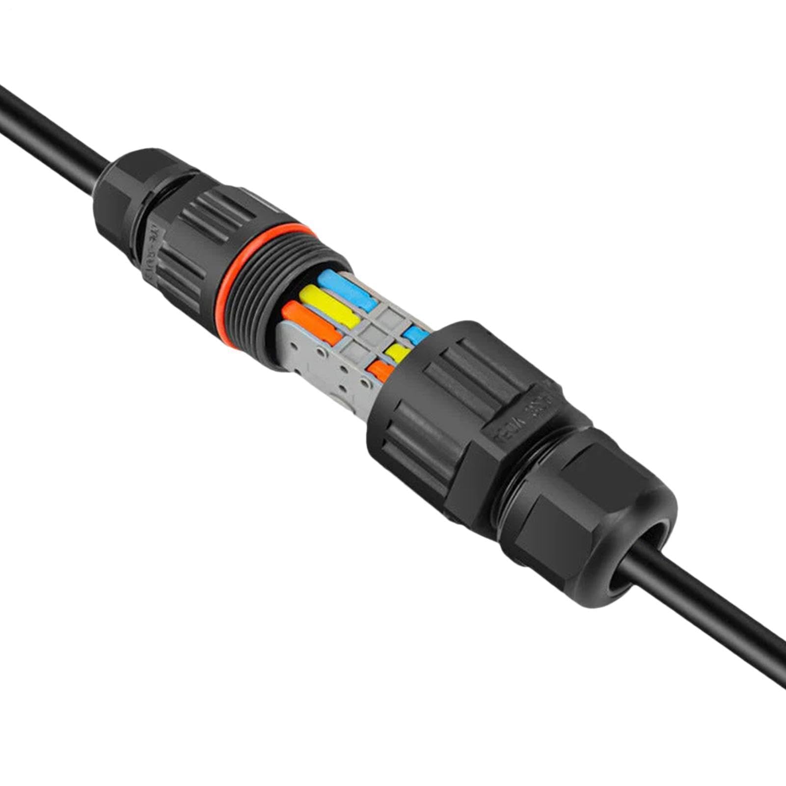 Muiltvoe Underground Wire Connector Cable Sleeve, Waterproof Junction Cable Connector, Waterproof Electrical Wire Protector, For Secure Connections