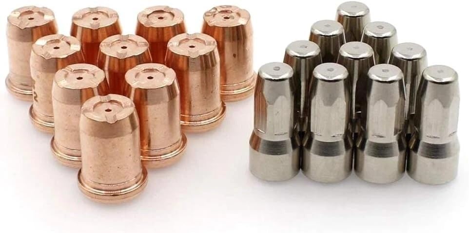 10pc x #66716 Plasma Torch Electrodes Fit Eastwood Versa-Cut 40 CNC Machine Torch - (20pc Nozzles + Electrodes)