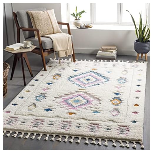 Tapis motifs Géométrique Scandinave - Grand Tapis Salon Boheme Chic pas cher