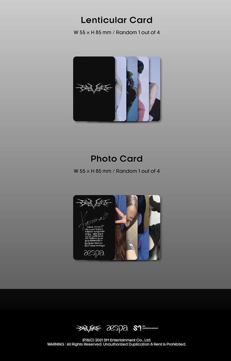 DREAMUS AESPA Savage (Hallucination Quest Version) The 1st Mini Album CD-R+Cover+Photobook+Folded Multicolor