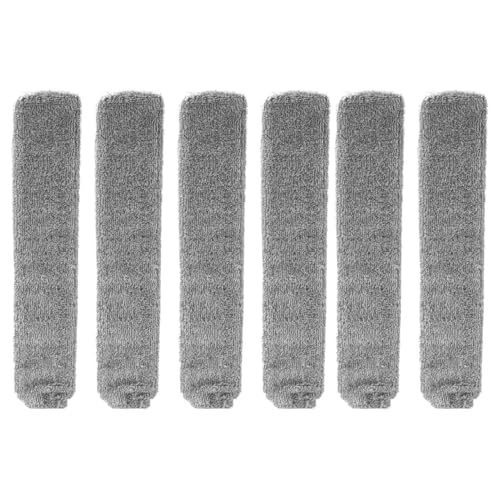 xowwyue Recambios para Plumero de Alto Rendimiento | 6 Paños de Limpieza de Polvo,Herramienta Reutilizable y Lavable para Limpiar,para Salón Cocina Dormitorio Apartamento Debajo de Muebles Sofá Sillón