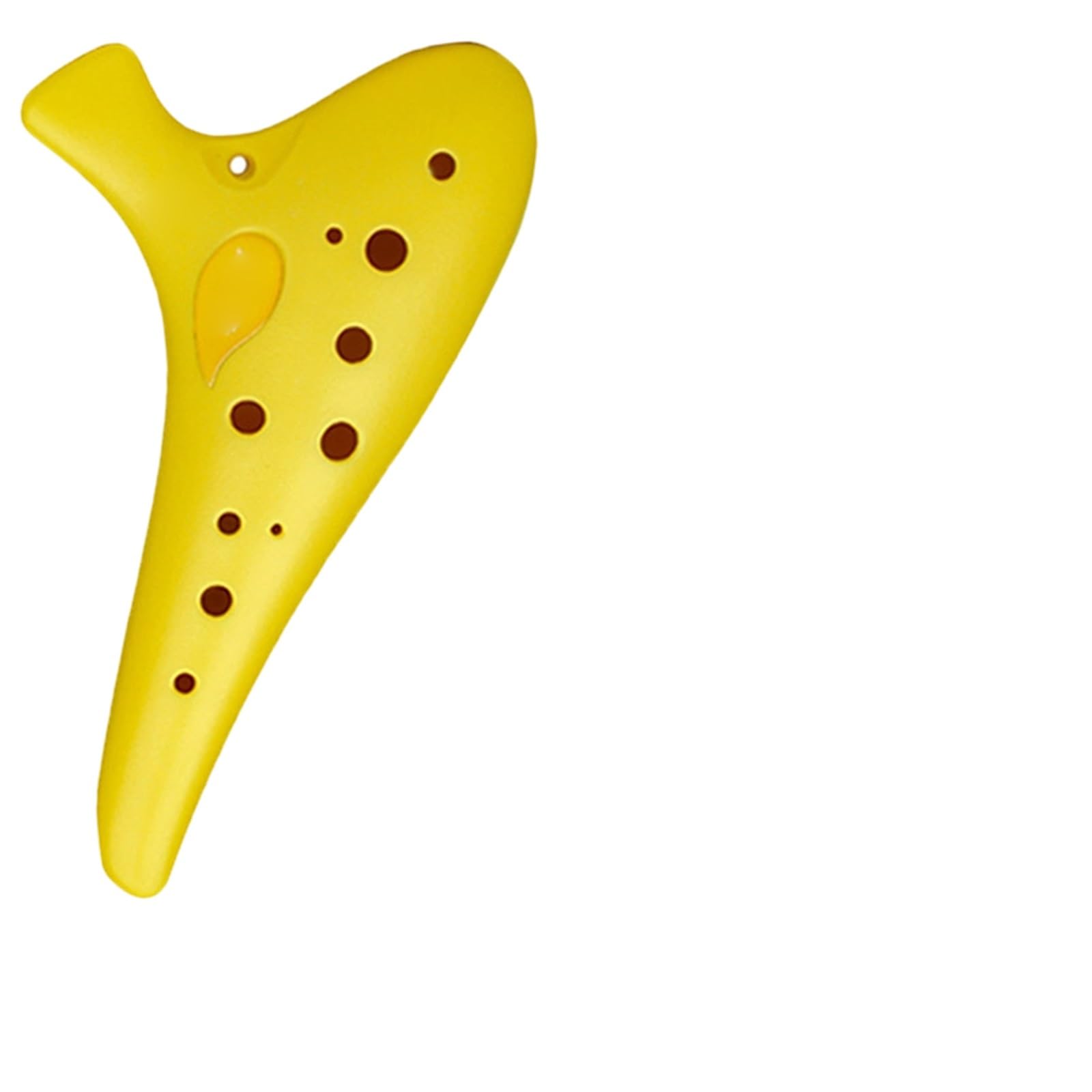 Ocarina Standard Ocarina a 12 fori in Do alto maggiore A/Do maggiore | Produzione del suono sensibile, tono bello e piacevole.(Type4)