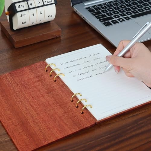 Classeur A5 en bois MultiBey pour protéger vos notes et organiser vos dossiers
