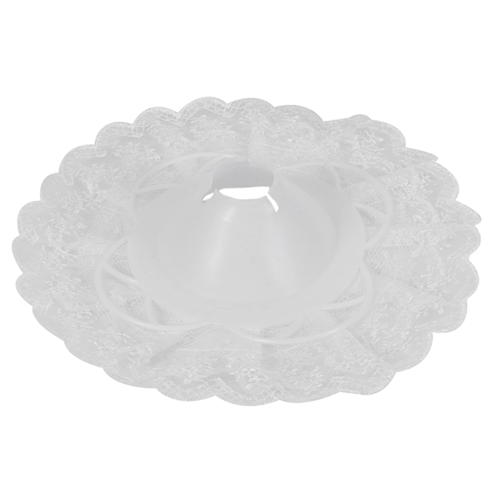 qimoi 6Pcs Lace Bouquet Collar, Lace Collar DIY Bouquet Holder Wedding Bridal Bouquet Collar Lace Decoration Bouquet Holder