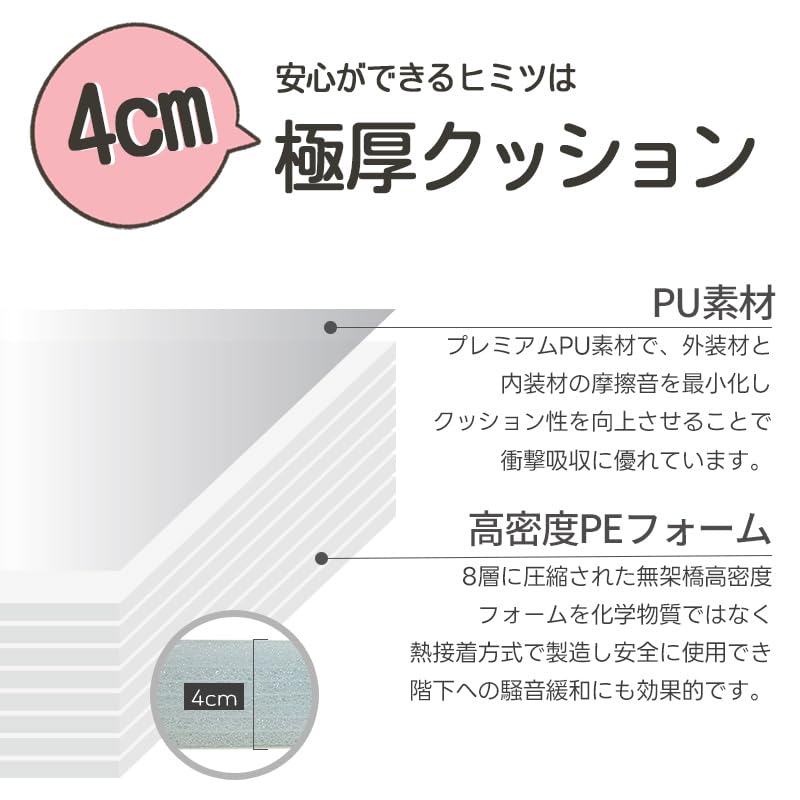 Amazon.co.jp: CARAZ ゼロクリーン シームレス プレイマット
