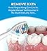 Sonic Electric Toothbrush for Adults with 5 Toothbrush Replacement Heads, 3 Brushing Modes & 2 Minutes Built-in Timer, Travel Toothbrushes with Inductive Charging, Rechargeable toothbrush | White