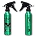 Produktbild Tattoo Sprühflasche SKULL in grün Aluminium 300 ml Spray Bottle