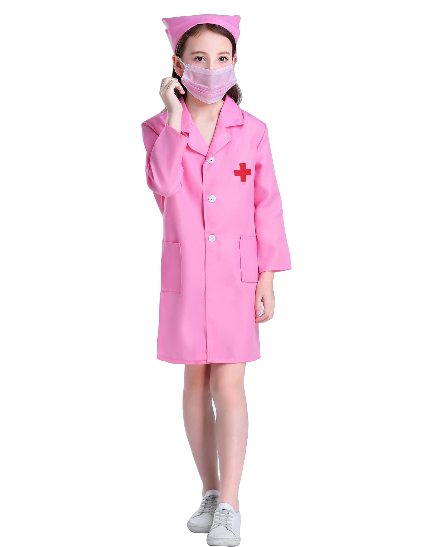 Buy Kids Doctor Surgeon Professional Uniform Costume Nurses Cosplay