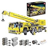 Número de referencia: T4004. Camiones de ingeniería con grúa. Grúa de ingeniería técnica con juego de funciones de potencia (4 motores L, 3 motores M, 1 motor XL, 1 mando a distancia y 2 baterías de litio). El tamaño final es de 69,5 x 27,8 x 33,5 cm.