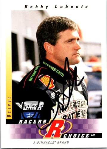 Bobby Labonte autographed Trading Card (Auto Racing, NASCAR, SC) 1997 Pinnacle #18 - Autographed NASCAR Cards