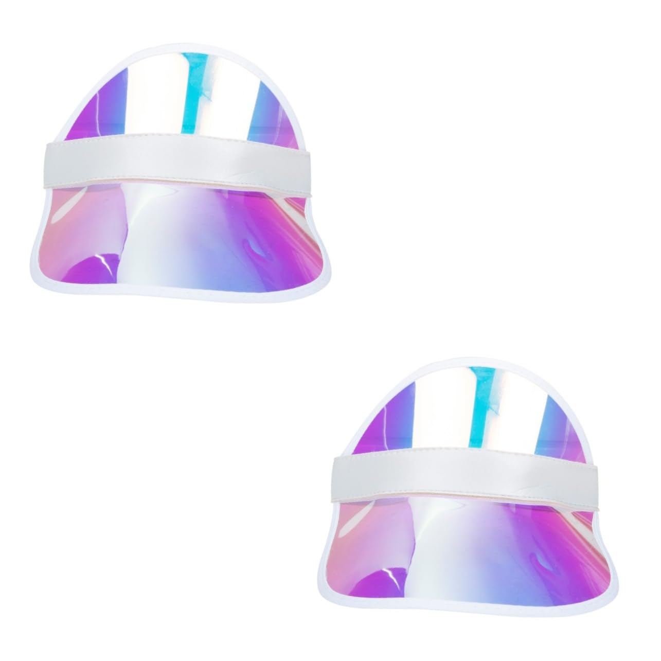 Viseras para el Sol de ala Ancha para Niñas minkissy Sombreros de Viaje de Neón