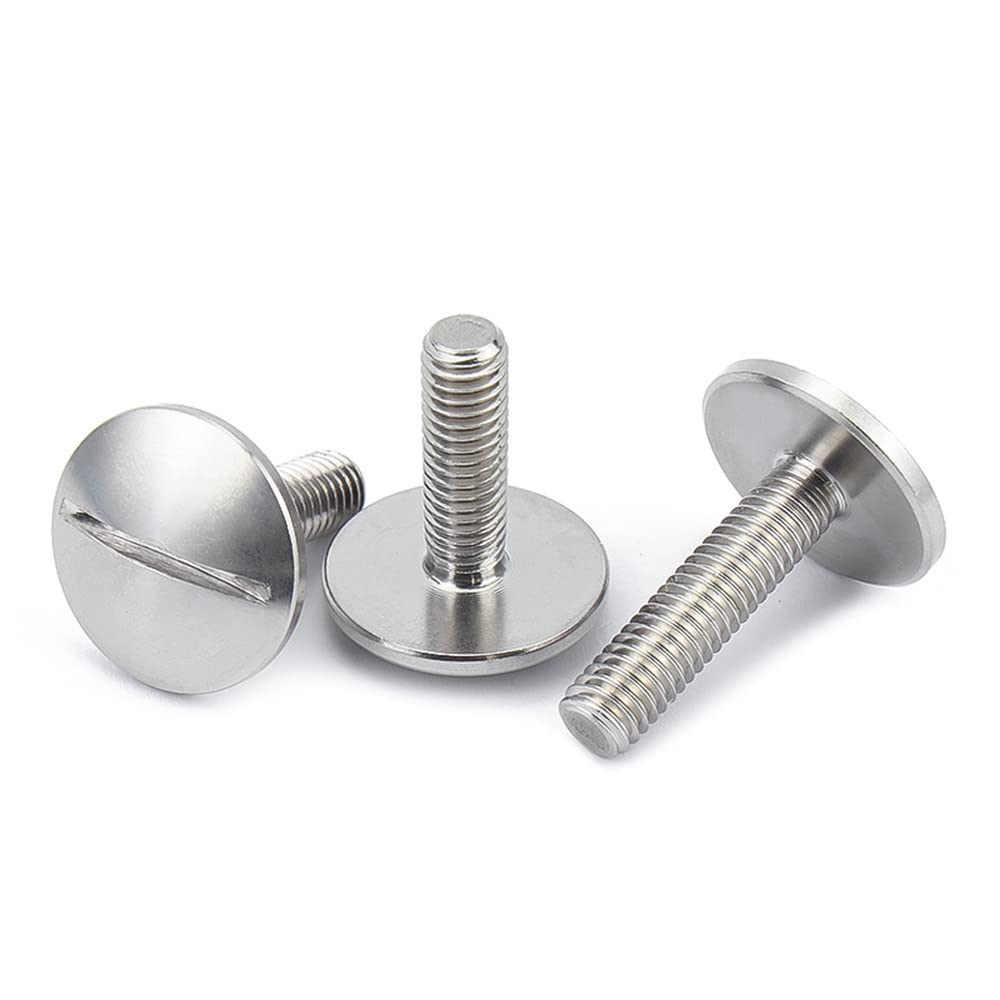 Viti A Testa Piatta Grande Scanalate In Acciaio Inox 304 M2 M3 M4 M5 M6