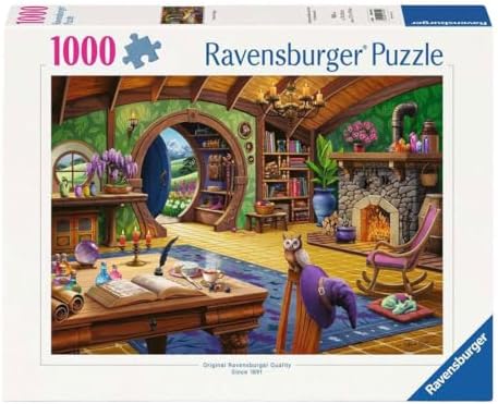 Ravensburger Charmed Cottage 1000 Piece Puzzle for Adults