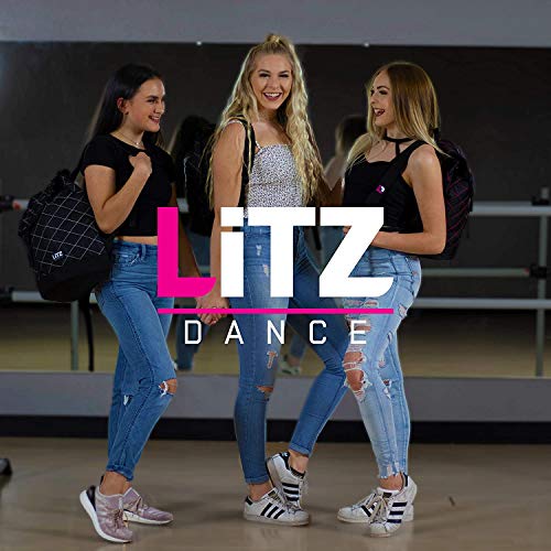 Pink And Black Suitcase - Dance Bag With Garment Rack - Rolling Garment Bag - Hanging Garment Bag - Dance Garment Bag For Costumes - Bag Rack Dance Bags - 29 In Suitcase - LITZ Competition Roller