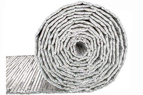 Double Bubble Reflective Foil Insulation: (4 X 50 Ft Roll) Industrial Strength, Commercial Grade, No Tear, Radiant Barrier Wrap For Weatherproofing Attics, Windows, Garages, Rv's, Ducts & More! #TOP1