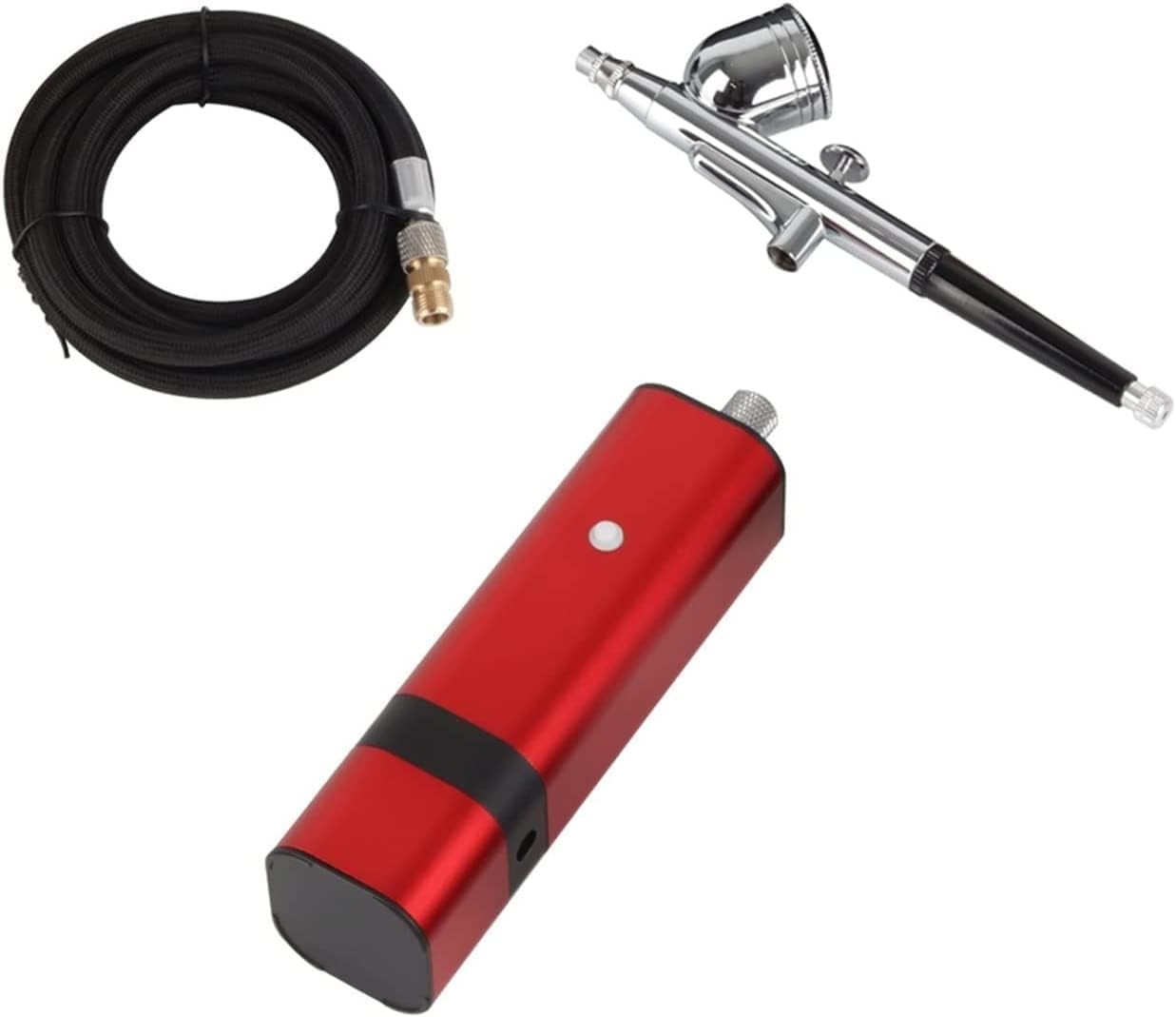 Airbrush Kit Airbrush Set with Sprayer Pen for Art Model Body Paint Makeup Nail Tattoos Cake Tools for Nail Art, Makeup, Painting, and Cake Decorati(B)